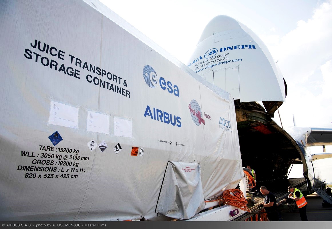 Airbus' JUICE makes last stop on Earth before Jupiter mission ADS Advance